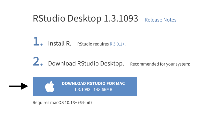 how to install r studio ion mac